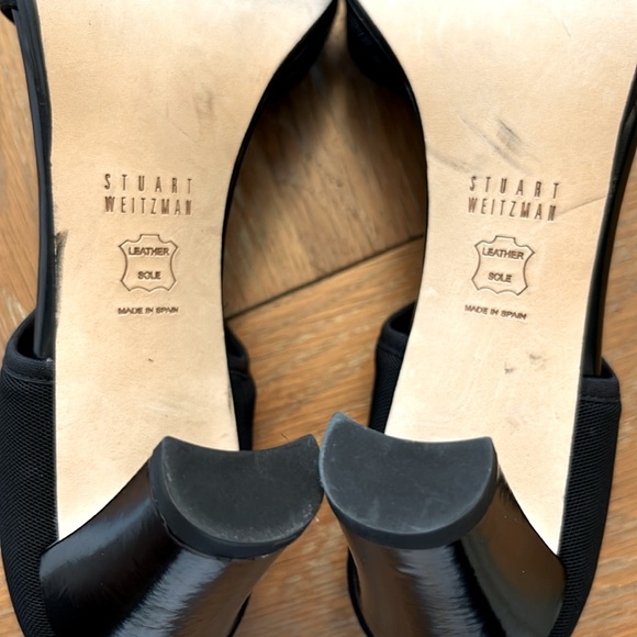 Stuart Weitzman Open Toe Heels - Picture 6 of 7